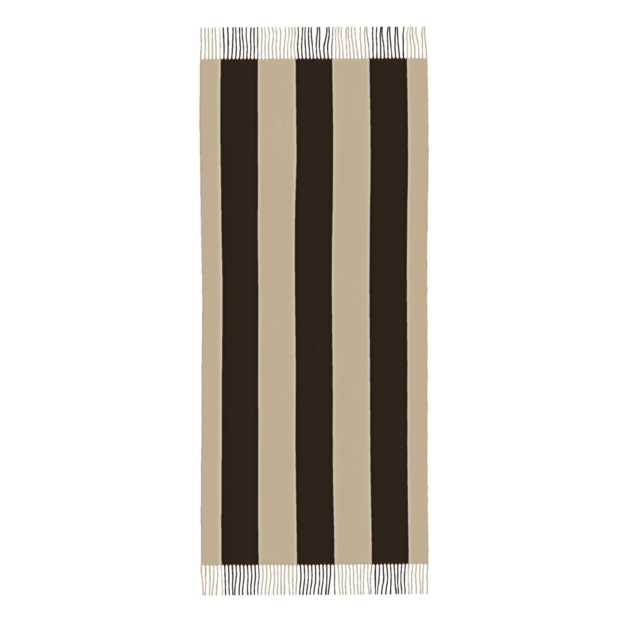 1pc Vertical Brown & Beige Str - Tassel Fringe Trim recension och pris