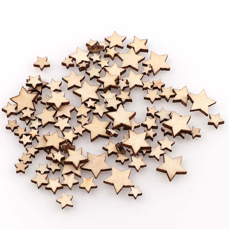 100Pcs DIY Size mixing Pentagr - Embellishments For Scrapbooking recension och pris